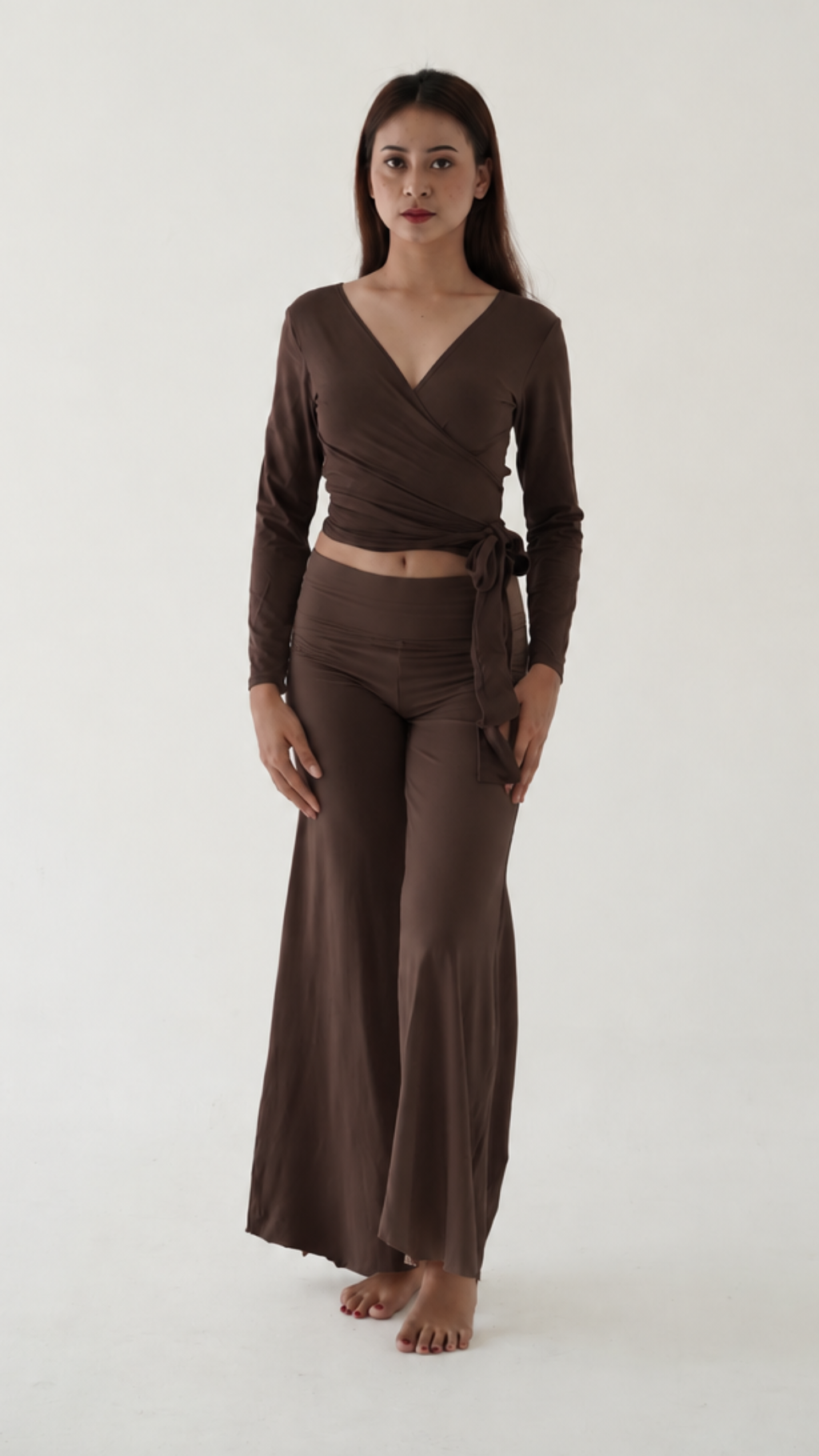 Dania Wrap Top L/S
