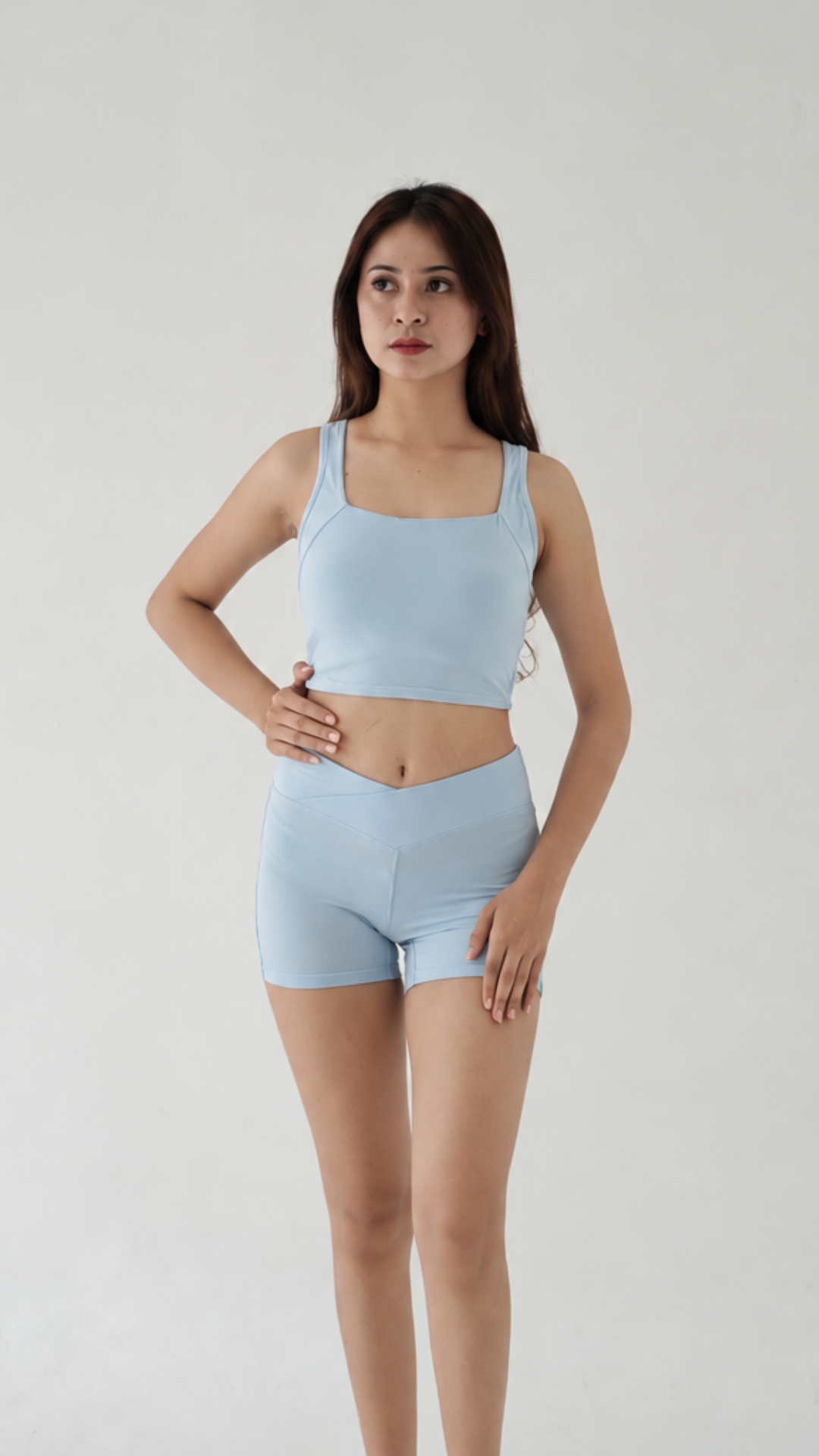 Atasan Crop Monica