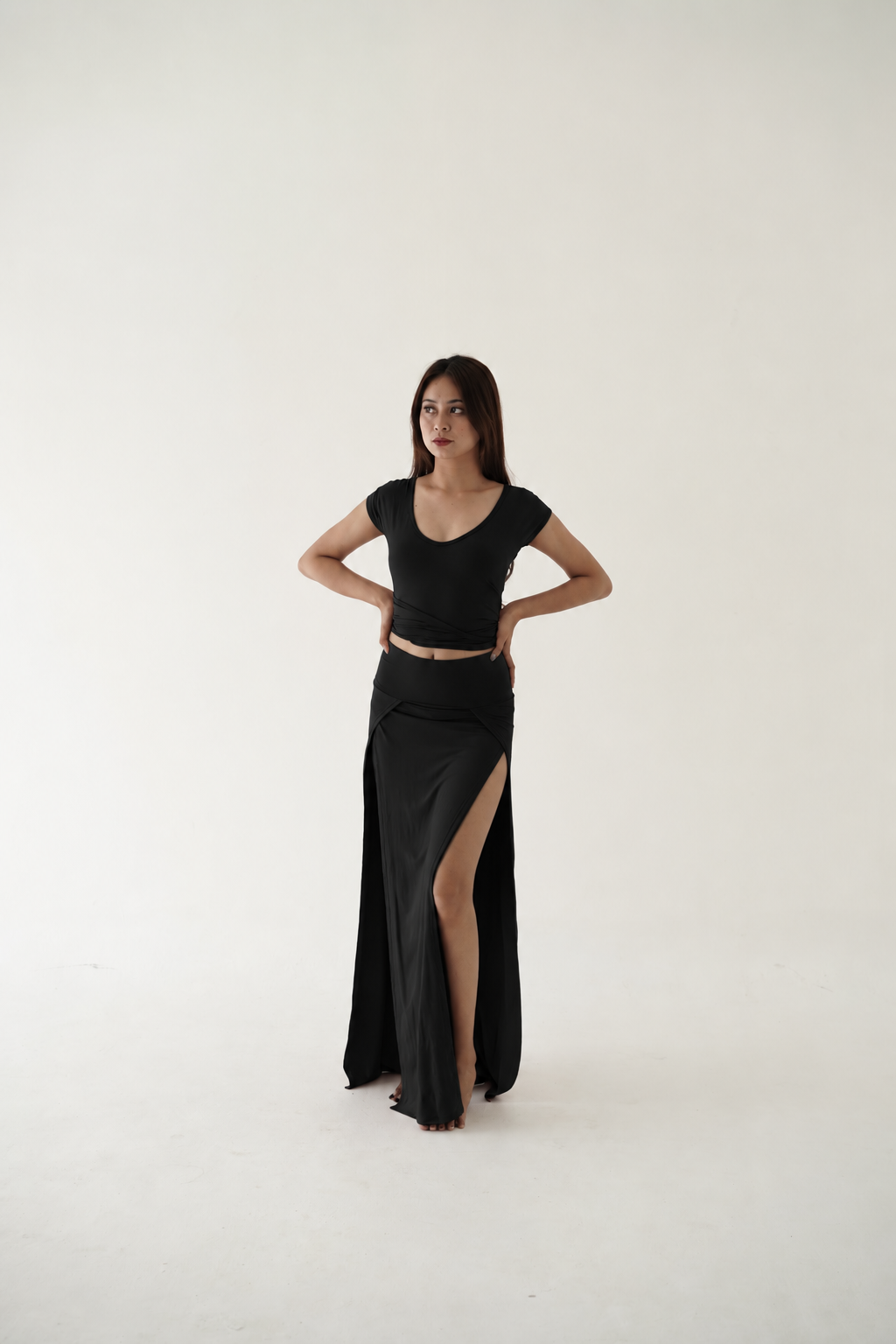 Aurora Wrap Top