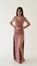 Aurora Wrap Top