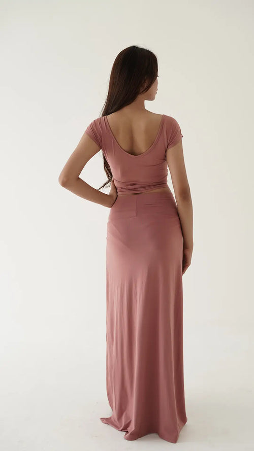Aurora Wrap Top